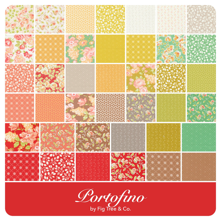 Portofino - Fat Quarter Bundle (40 pcs) by Fig Tree for Moda