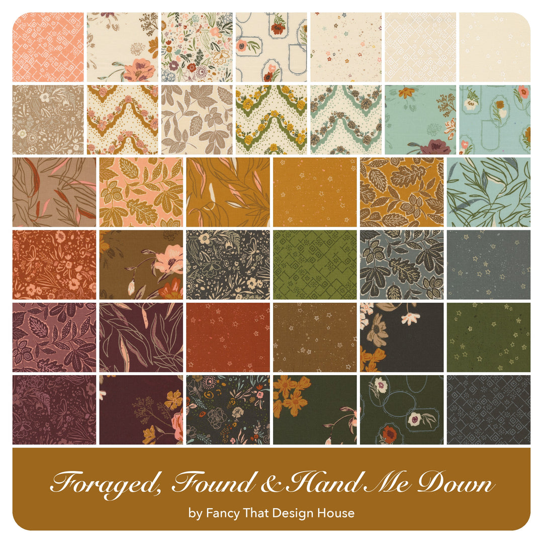 Foraged Found and Hand Me Down - Fat Quarter Bundle (39 pcs) by Fancy That Design House for Moda