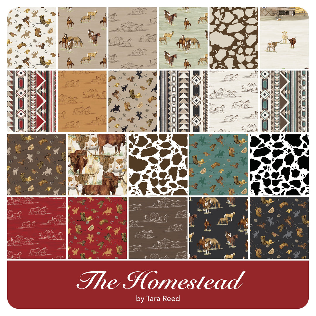 The Homestead - Fat Quarter Bundle (22 pcs) by Tara Reed for Riley Blake