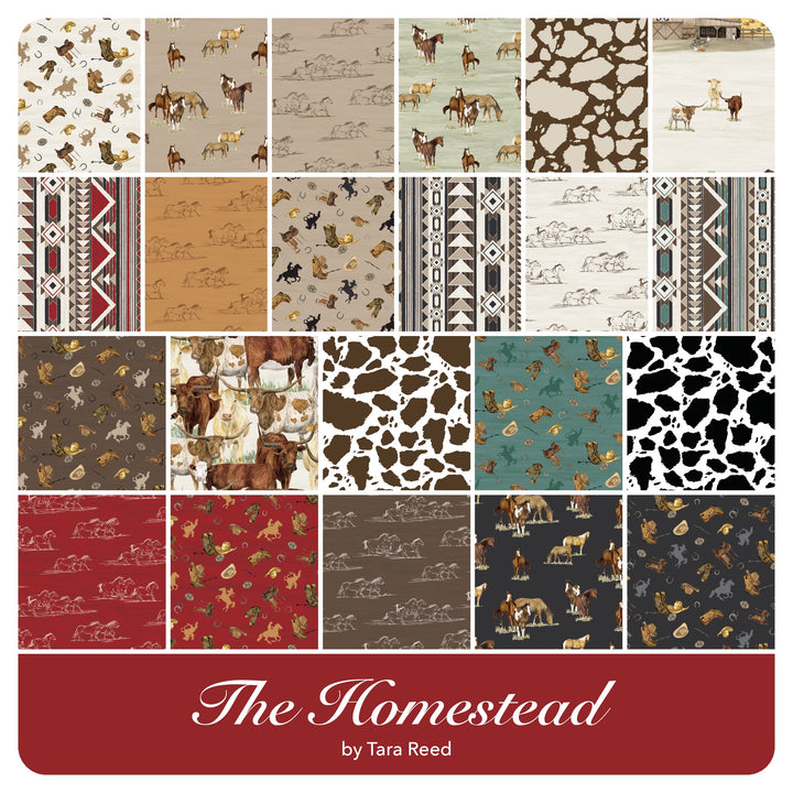 The Homestead - Fat Quarter Bundle (22 pcs) by Tara Reed for Riley Blake