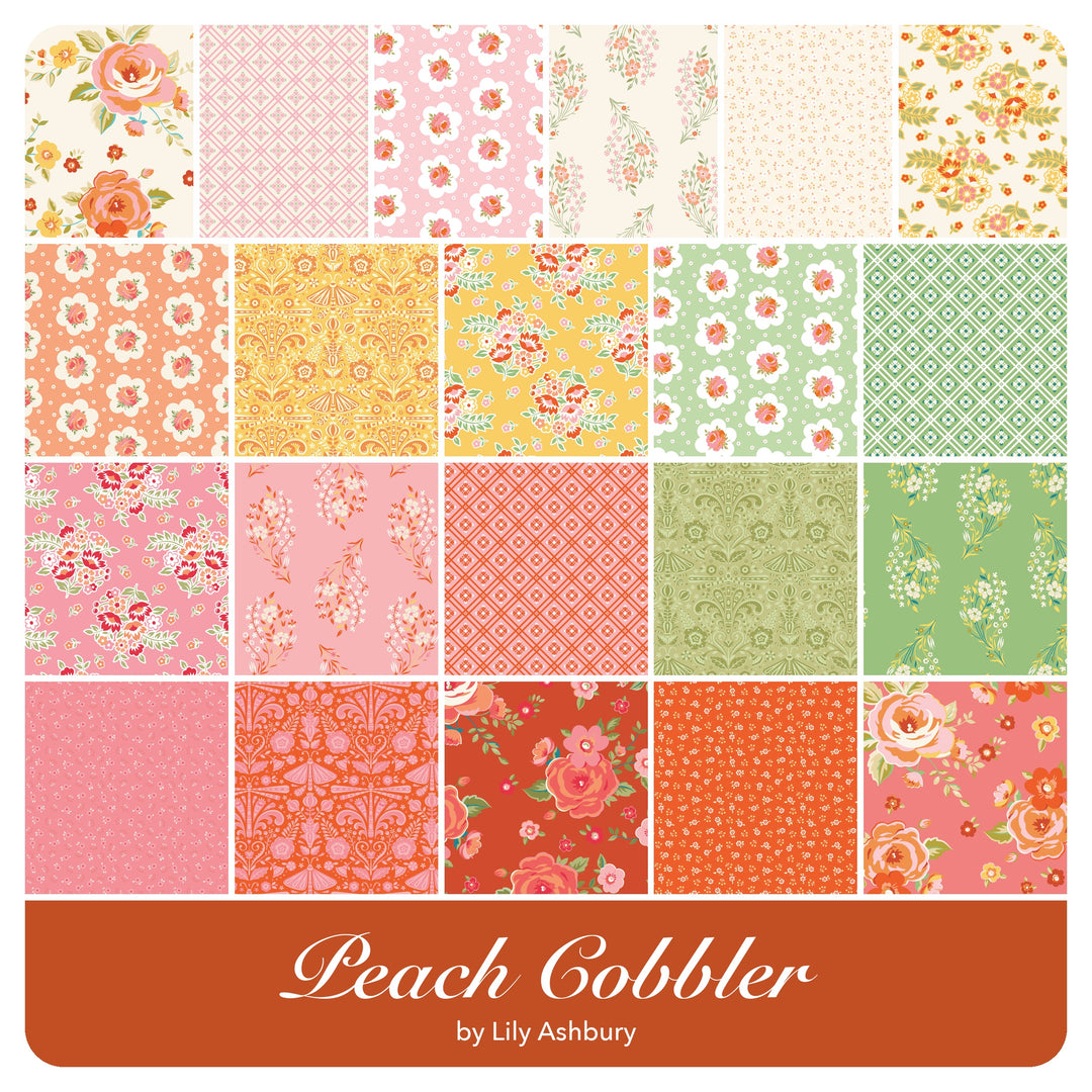 Peach Cobbler - Fat Quarter Bundle (21 pcs) by Lily Ashbury for Riley Blake