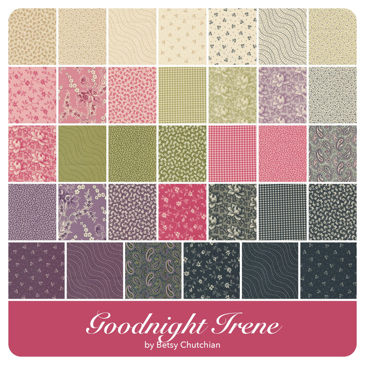 Goodnight Irene - Fat Quarter Bundle (34 pcs) by Betsy Chutchian for Moda