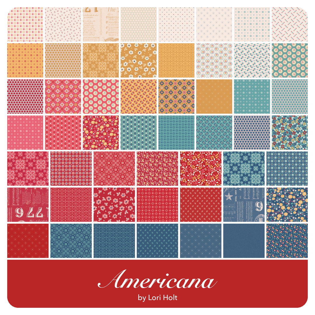 Americana - Jelly Roll (40 pcs) by Lori Holt for Riley Blake