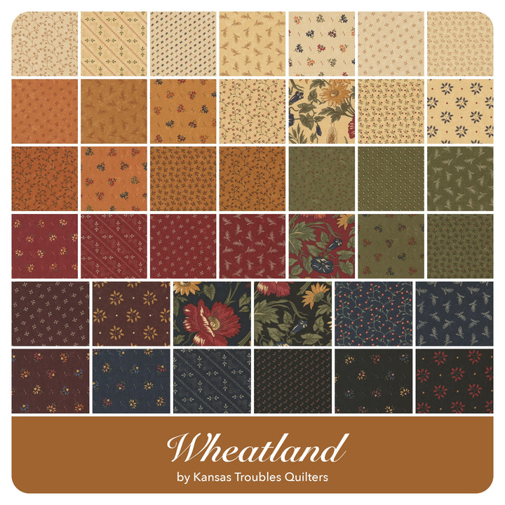 Wheatland - Fat Quarter Bundle (40 pcs) by Kansas Troubles for Moda