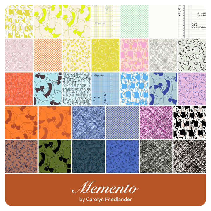 Memento - Fat Quarter Bundle (28 pcs) by Carolyn Friedlander for Moda
