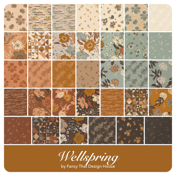 Wellspring - Layer Cake (42 pcs) by Fancy That Design House for Moda