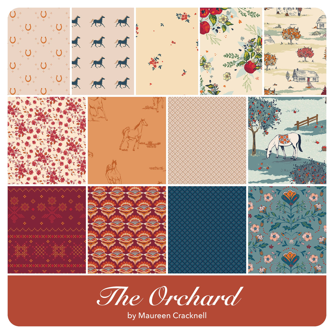 The Orchard - Layer Cake (42 pcs) by Maureen Cracknell for Art Gallery Fabrics