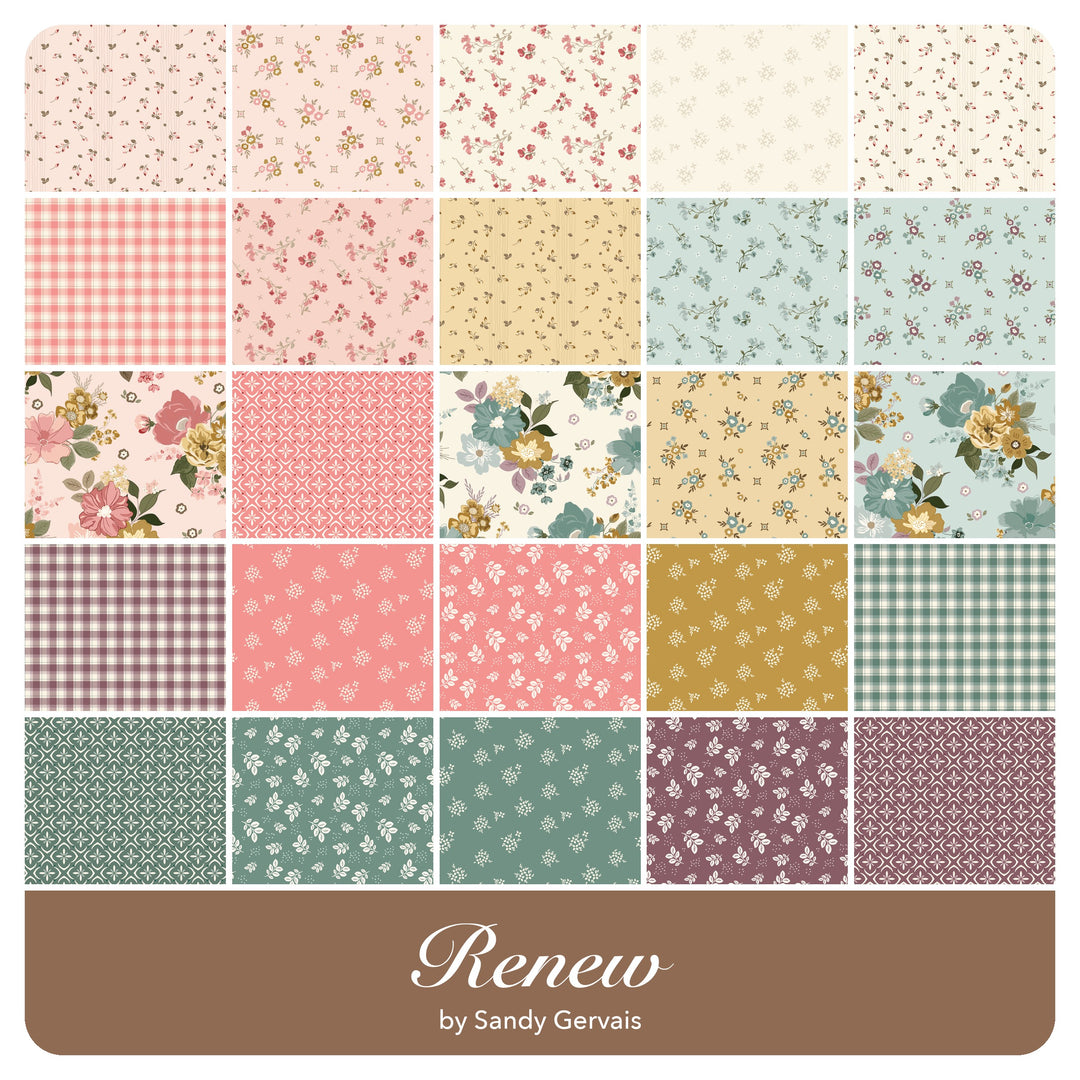 Renew - Jelly Roll (40 pcs) by Sandy Gervais for Riley Blake