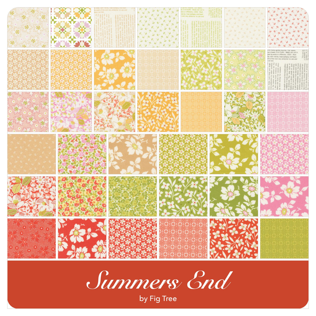 Summers End - Layer Cake (42 pcs) by Fig Tree for Moda