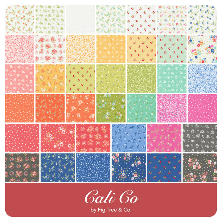 Cali Co - Charm Pack (42 pcs) by Fig Tree for Moda