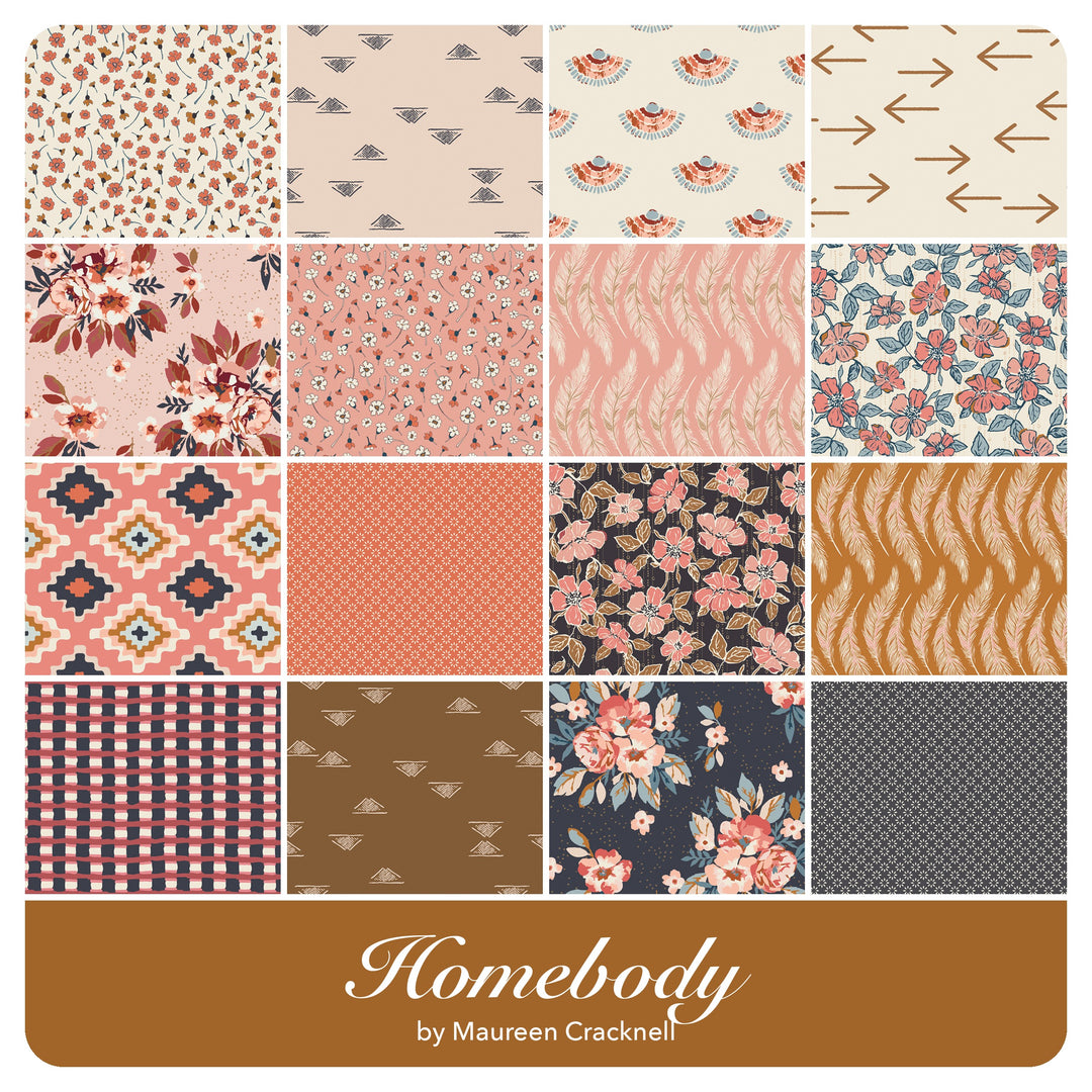 Homebody - Layer Cake (42 pcs) by Maureen Cracknell for Art Gallery Fabrics