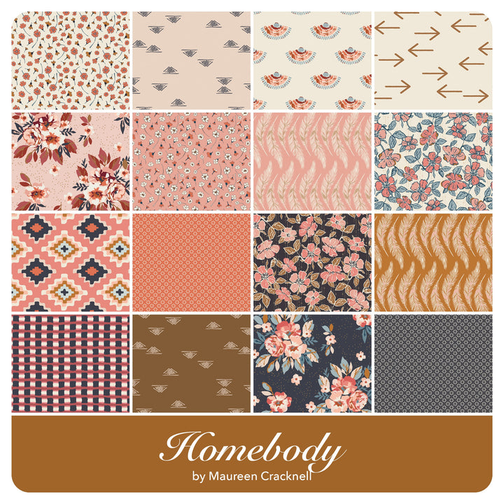Homebody - Layer Cake (42 pcs) by Maureen Cracknell for Art Gallery Fabrics