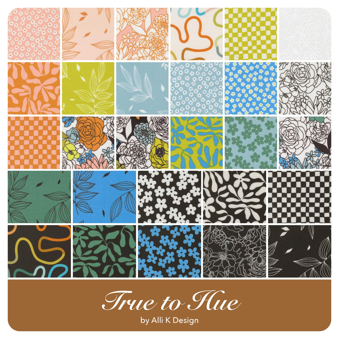 True to Hue - Layer Cake (42 pcs) by Alli K Design for Moda