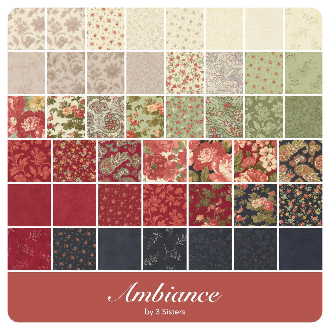 Ambiance - Fat Eighth Bundle (40 pcs) by 3 Sisters for Moda