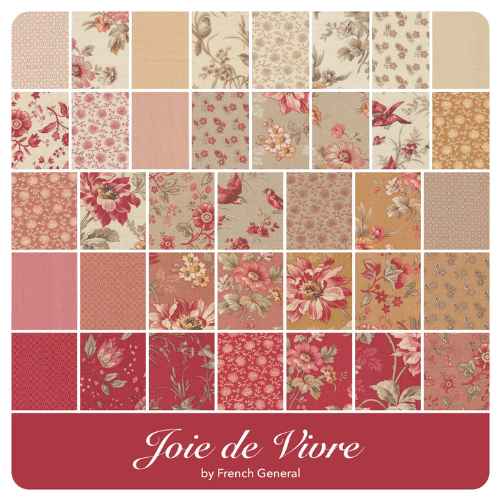Joie De Vivre - Fat Quarter Bundle (40 pcs) by French General for Moda