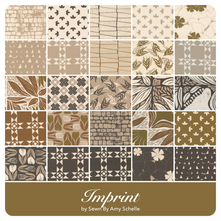 Imprint - Jelly Roll (40 pcs) by Sewn By Amy Schelle for Moda