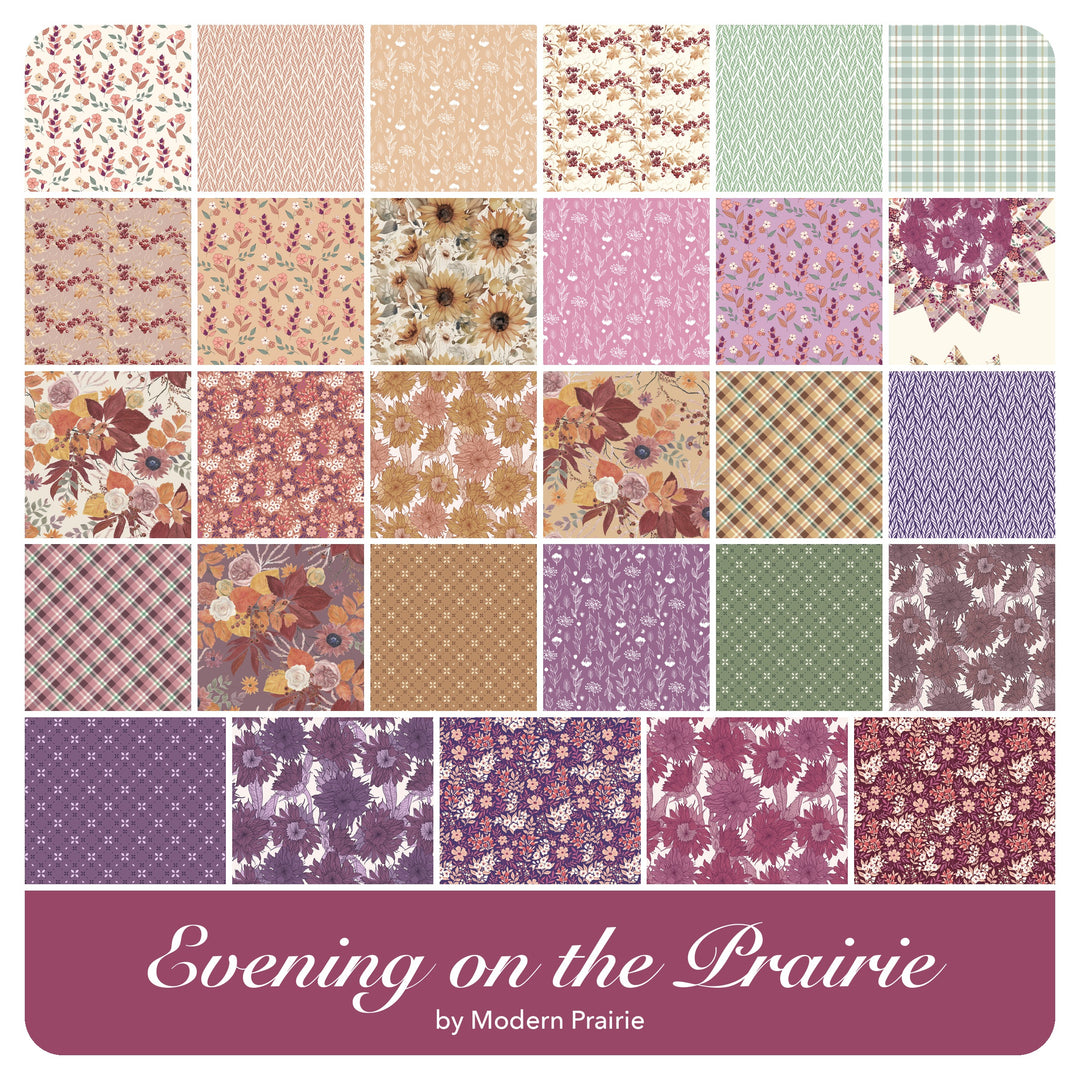 Evening on the Prairie - Jelly Roll (40 pcs) by Modern Prairie for Riley Blake