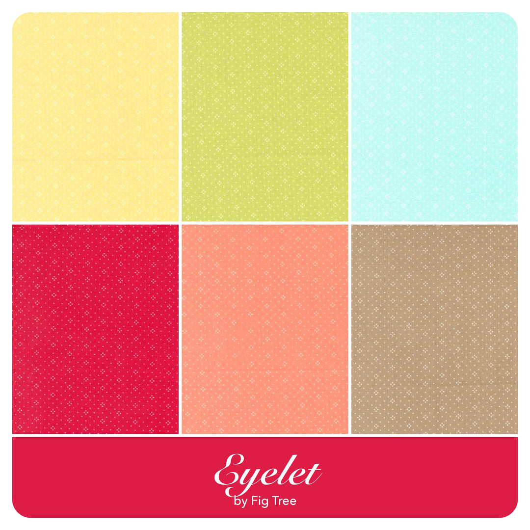 Eyelet - Jelly Roll (40 pcs) by Fig Tree for Moda