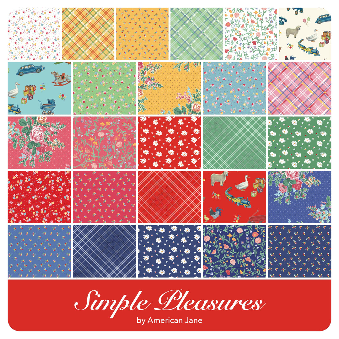 Simple Pleasures - Layer Cake (42 pcs) by American Jane for Riley Blake