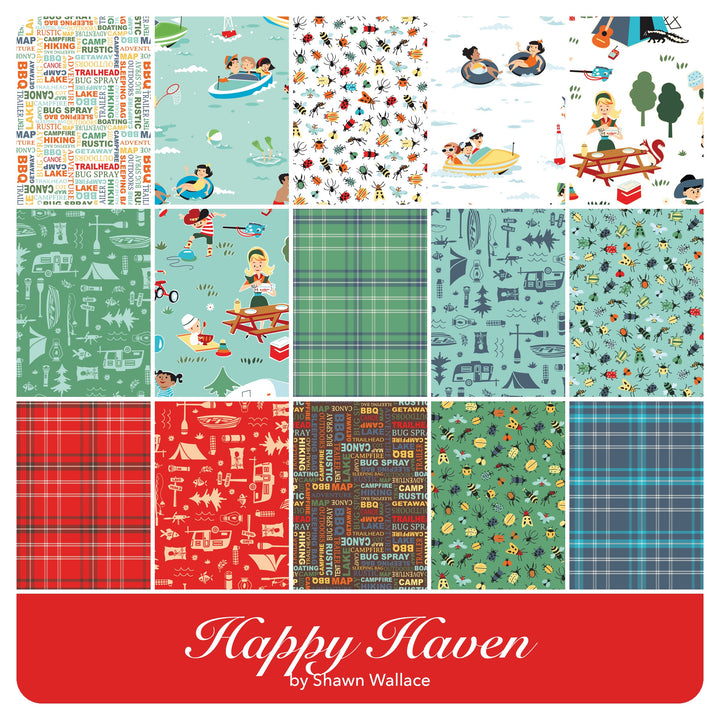 Happy Haven - Layer Cake (42 pcs) by Shawn Wallace for Riley Blake