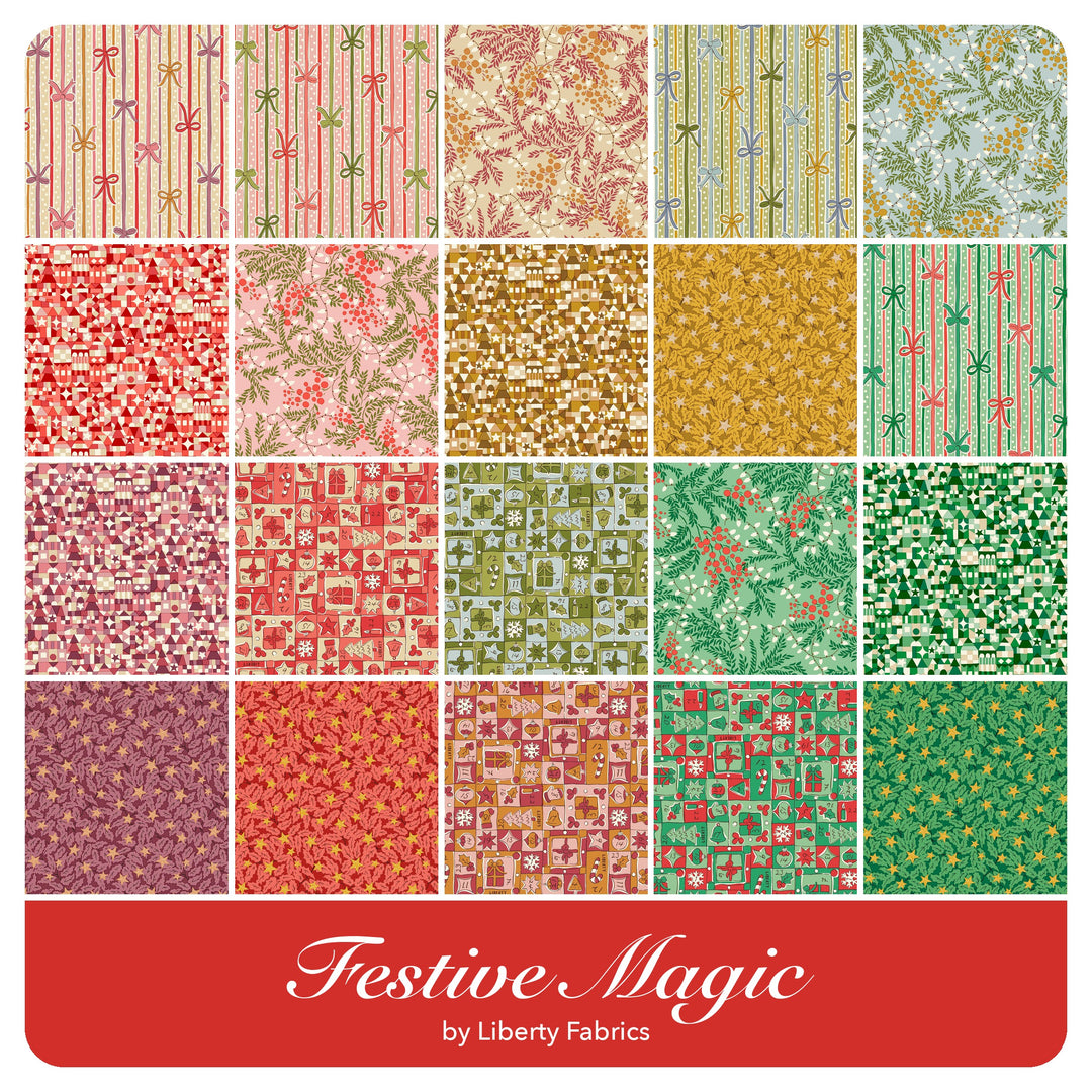 Festive Magic - Layer Cake (42 pcs) by Liberty Fabrics for Riley Blake