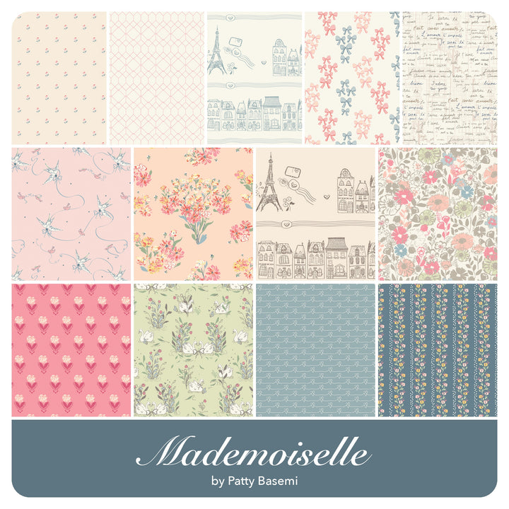 Mademoiselle - Fat Quarter Bundle (13 pcs) by Patty Basemi for Art Gallery Fabrics