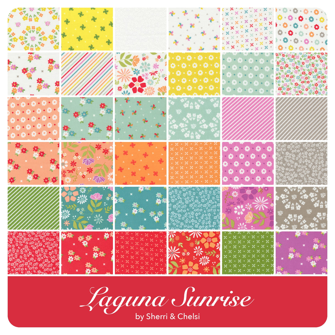 Laguna Sunrise - Fat Quarter Bundle (36 pcs) by Sherri &amp; Chelsi for Moda
