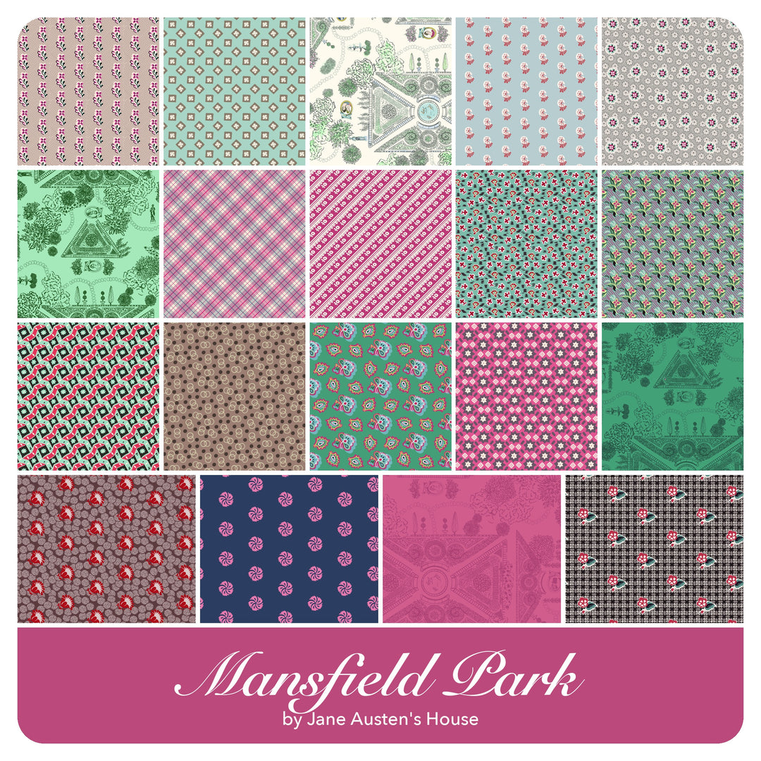 Mansfield Park - Layer Cake (42 pcs) by Jane Austin&