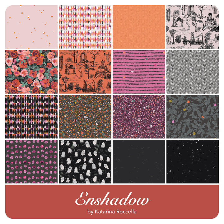 Enshadow - Jelly Roll (40 pcs) by Katarina Roccella for Art Gallery Fabrics