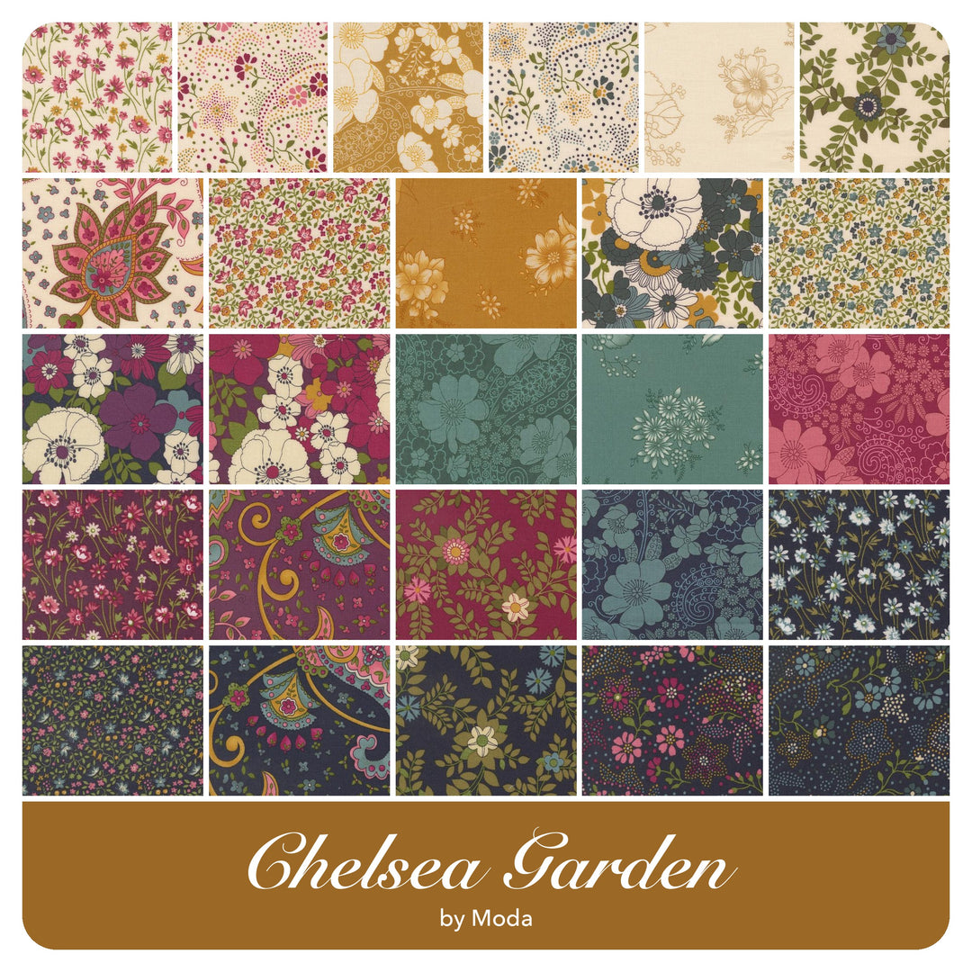Chelsea Garden - Jelly Roll (40 pcs) by Moda for Moda