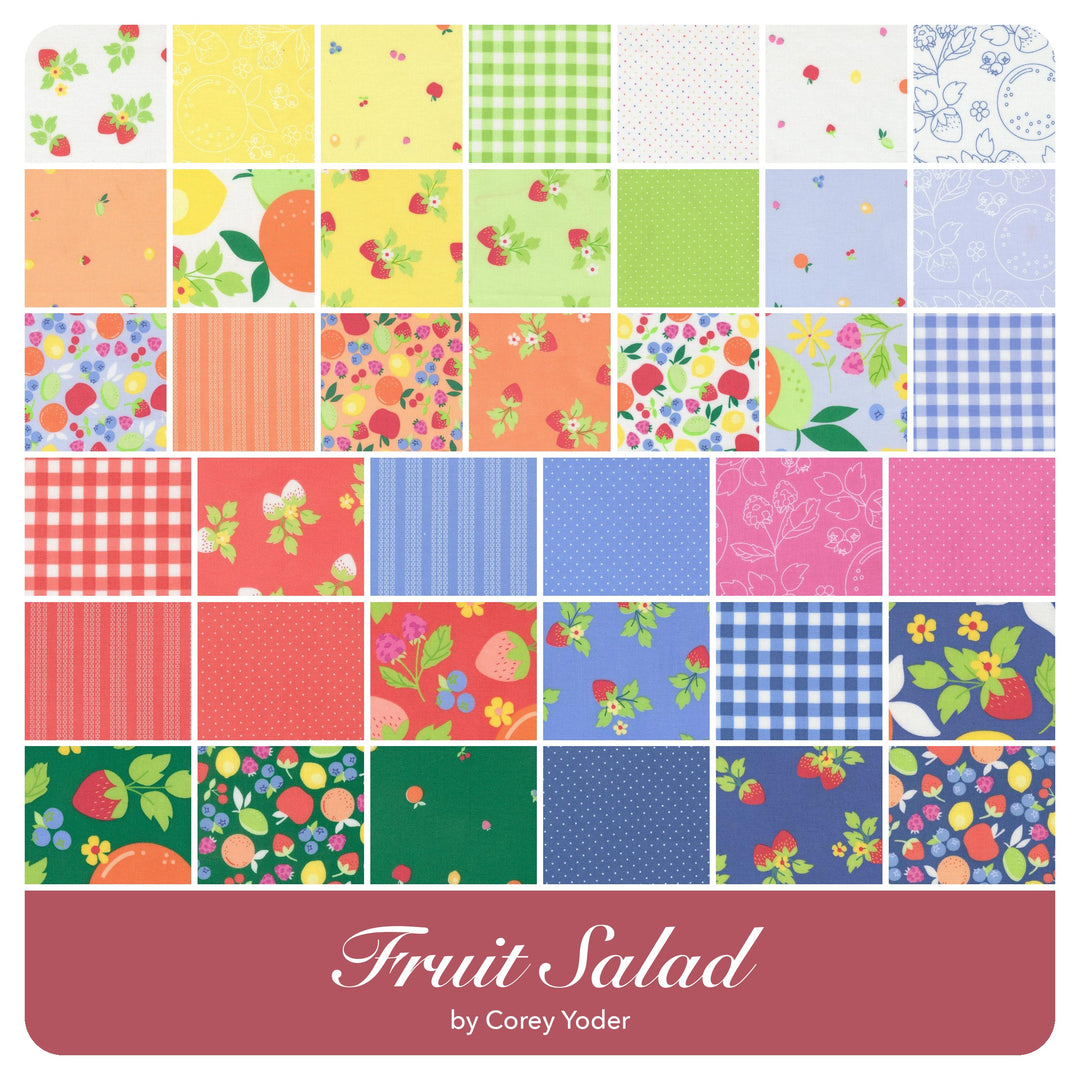 Fruit Salad - Fat Eighth Bundle (40 pcs) by Corey Yoder for Moda