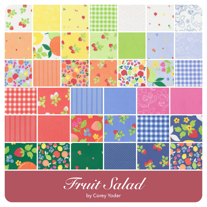 Fruit Salad - Fat Eighth Bundle (40 pcs) by Corey Yoder for Moda