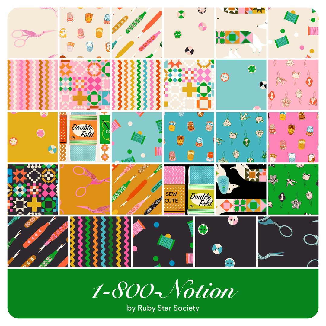 1 800 Notion - Layer Cake (42 pcs) by Ruby Star Society for Moda