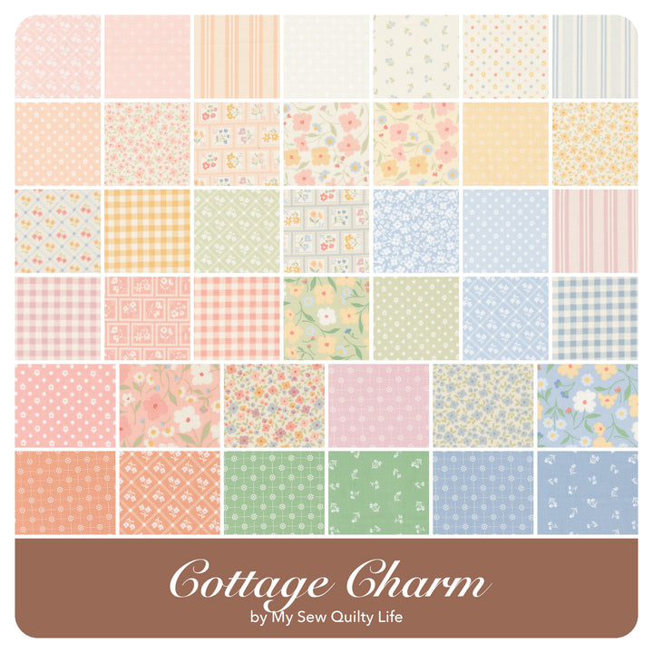 Cottage Charm - Fat Quarter Bundle (40 pcs) by My Sew Quilty Life for Moda
