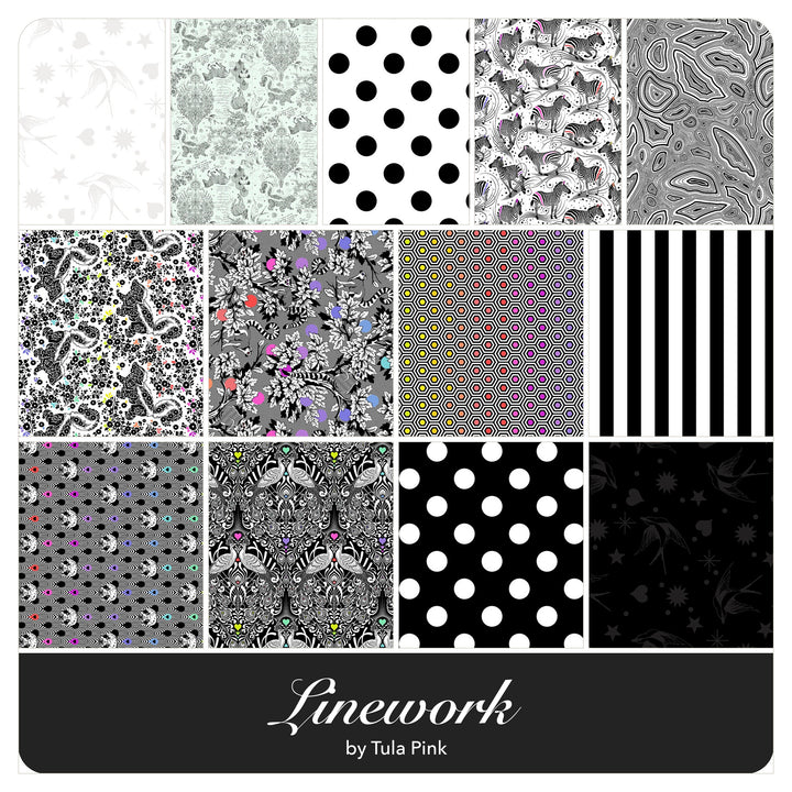 Linework - Scrap Bag by Tula Pink for Free Spirit