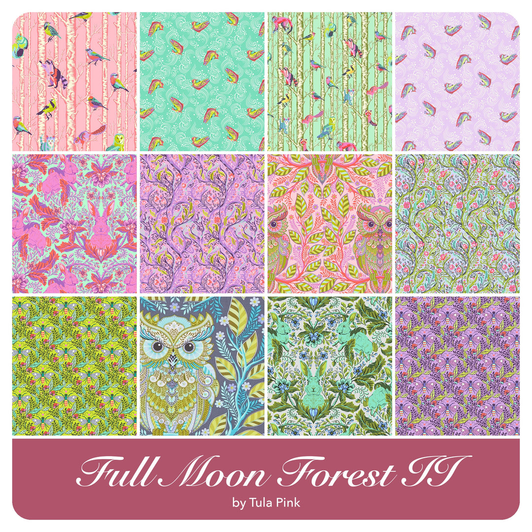 Full Moon Forest II - Scrap Bag (42 pcs) by Tula Pink for Free Spirit