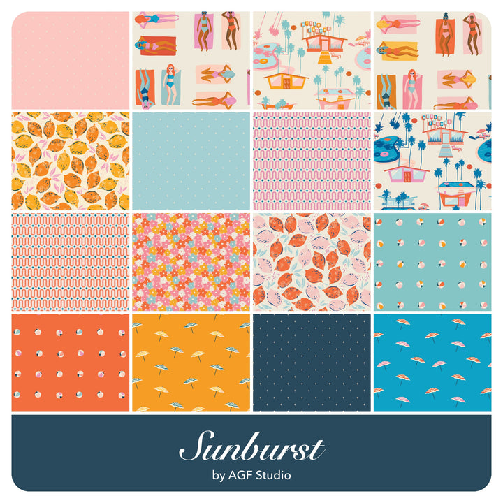 Sunburst - Fat Quarter Bundle (16 pcs) by AGF Studio for Art Gallery Fabrics