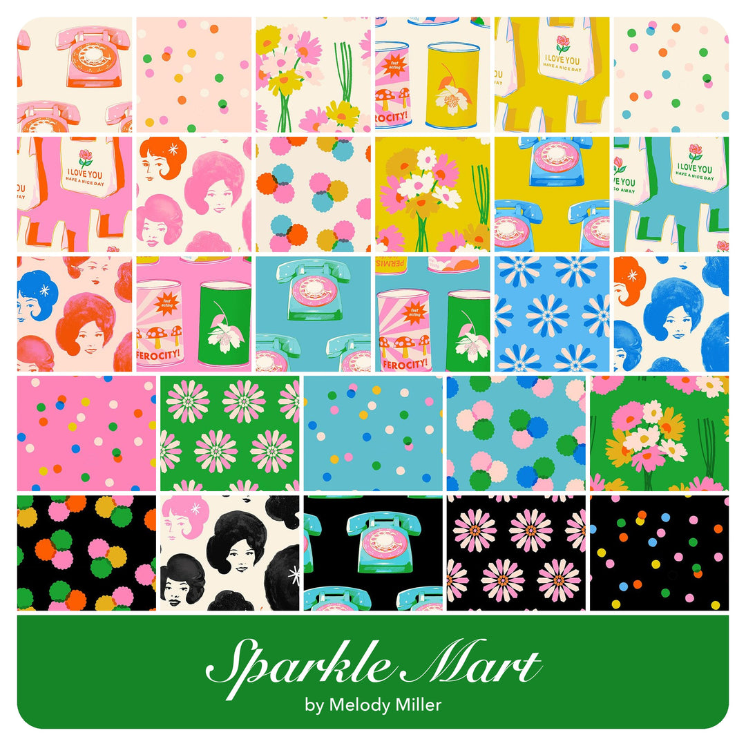Sparkle Mart - Layer Cake (42 pcs) by Melody Miller for Moda