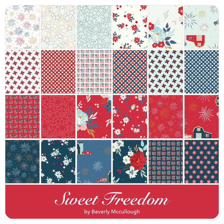 Sweet Freedom - Layer Cake (42 pcs) by Beverly Mccullough for Riley Blake