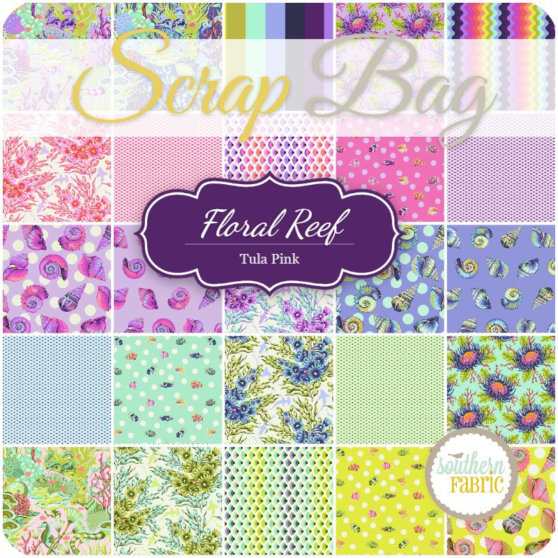 Floral Reef - Scrap Bag by Tula Pink for Free Spirit