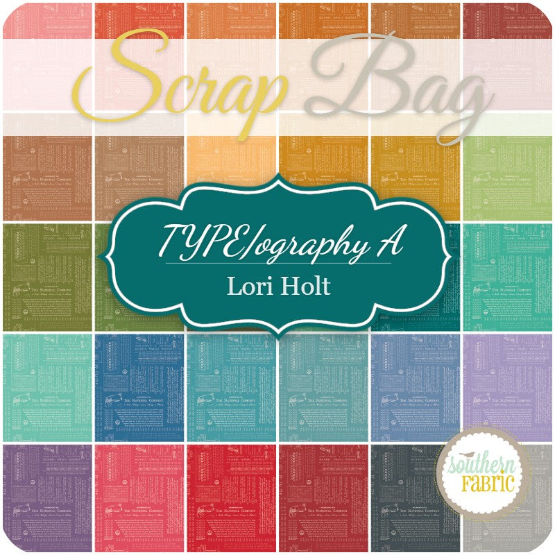 TYPE/ography A - Scrap Bag by Lori Holt for Riley Blake