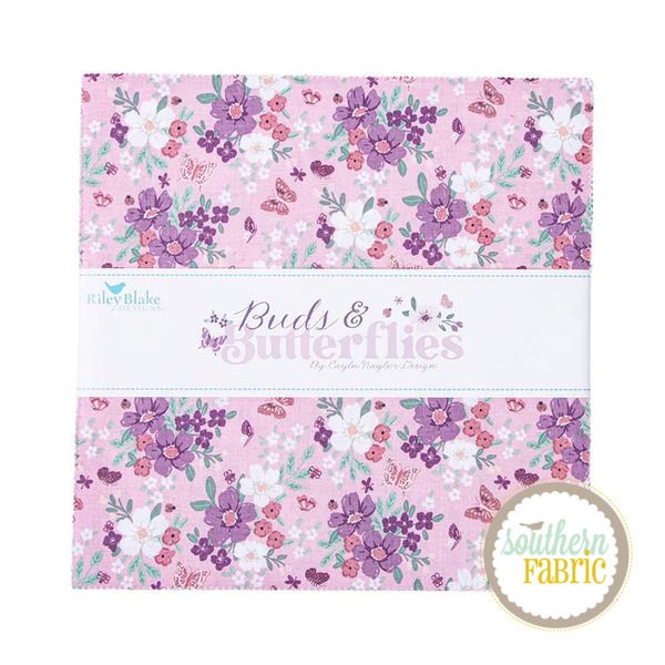 Buds & Butterflies - Layer Cake (Cayla Naylor - Riley Blake)