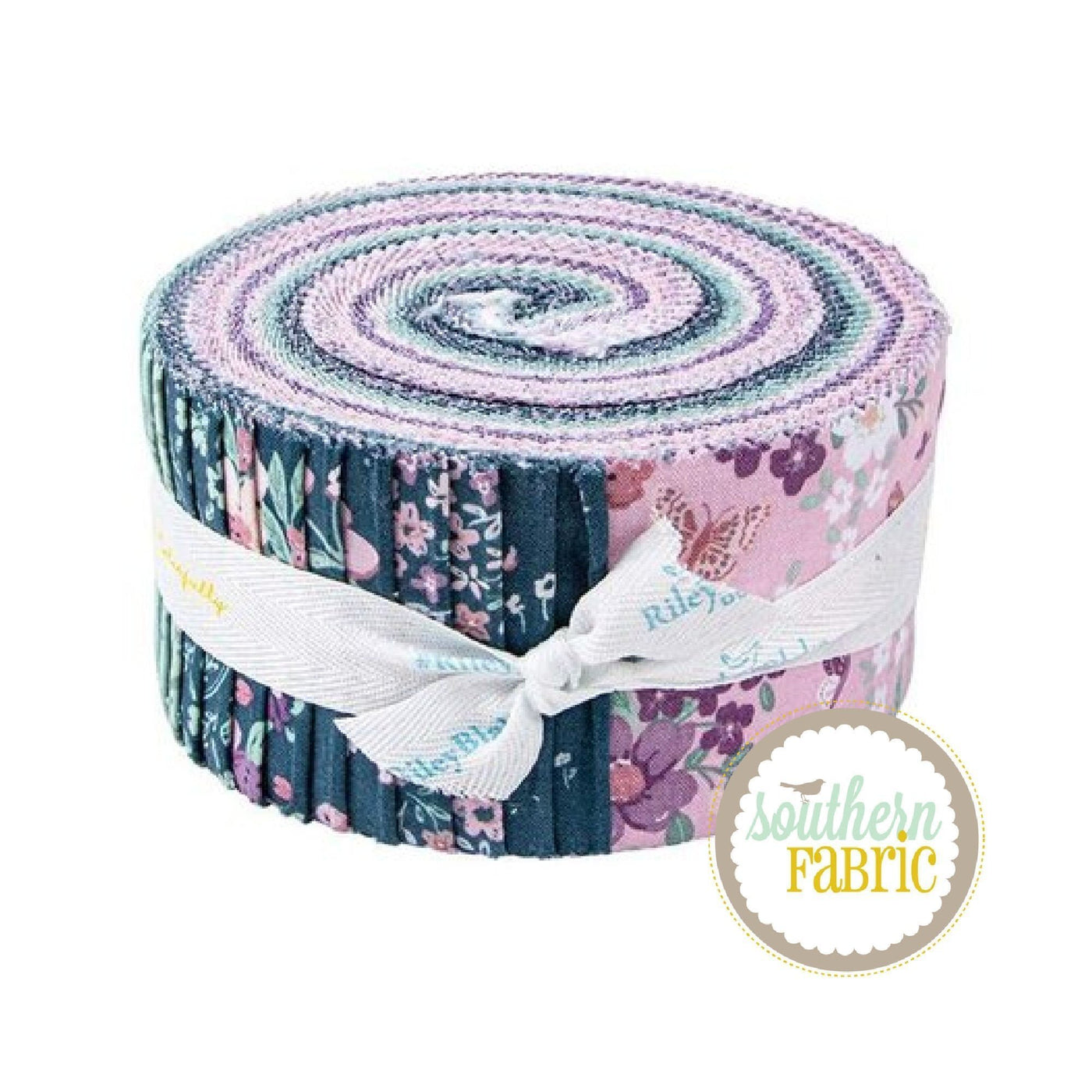 Buds & Butterflies - Jelly Roll (40 pcs) by Cayla Naylor for Riley Blake (RP-15350-40)