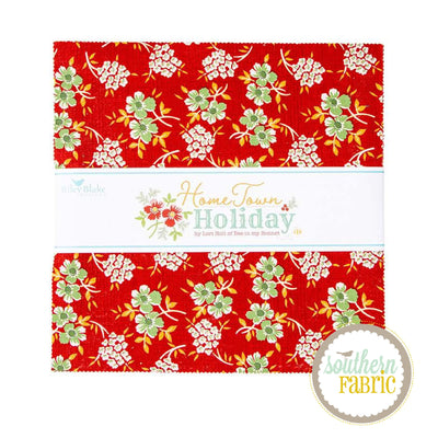 Hometown Holiday Layer Cake (42 pcs) by Lori Holt for Riley Blake (10-14900-42)