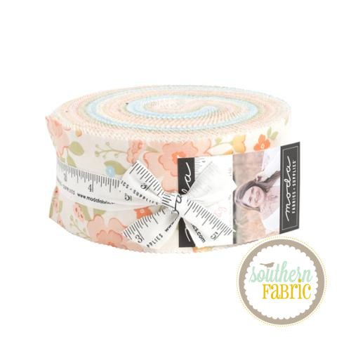 Dainty Meadow - Jelly Roll (40 pcs) by My Sew Quilty Life for Moda