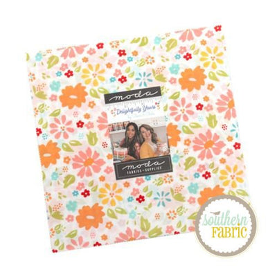 Delightfully Yours - Layer Cake (42 pcs) by Sherri & Chelsi for Moda (37700LC)