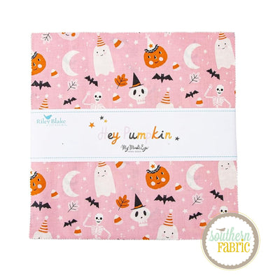 Hey Pumpkin - Layer Cake (42 pcs) by My Mind's Eye for Riley Blake (10-16030-42)