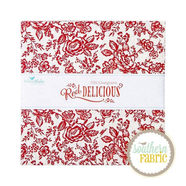 Red Delicious  - Layer Cake (42 pcs) by RBD Designers for Riley Blake