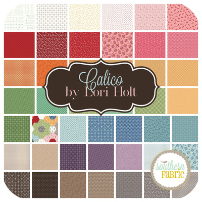 Calico - Fat Eighth Bundle (Lori Holt - Riley Blake) 40 pcs