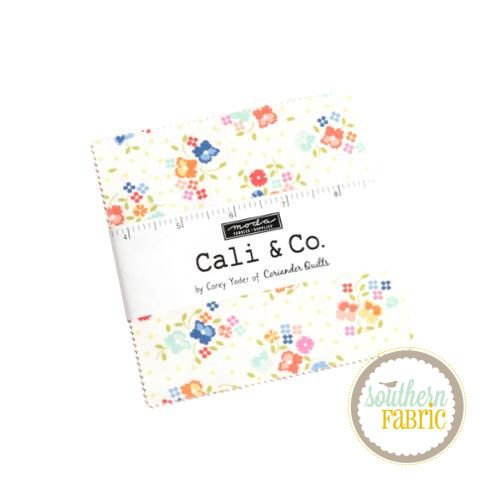 Cali Co - Charm Pack (42 pcs) by Fig Tree for Moda